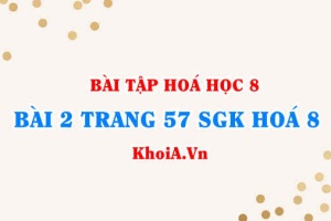 Bài 2 trang 57 SGK Hoá 8: Cách lập công thức hoá học